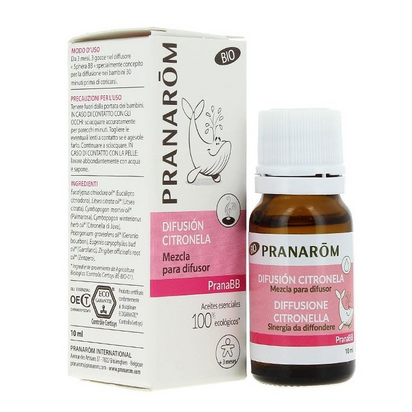 Pranarom PranaBb Mistura Para Difusor Citronela BIO 10ml